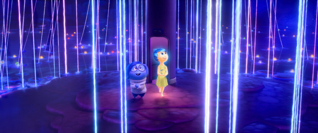 Amy Poehler and Phyllis Smith in "Inside Out 2."