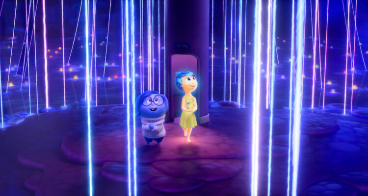 Amy Poehler and Phyllis Smith in "Inside Out 2."