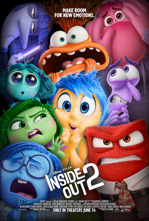 "Inside Out 2" poster