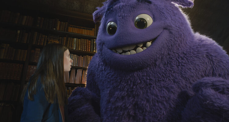 Cailey Fleming and BLUE star in Paramount Pictures' "IF."