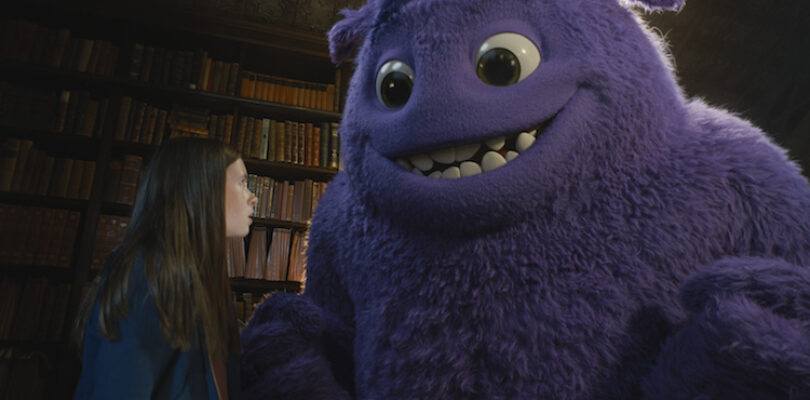 Cailey Fleming and BLUE star in Paramount Pictures' "IF."