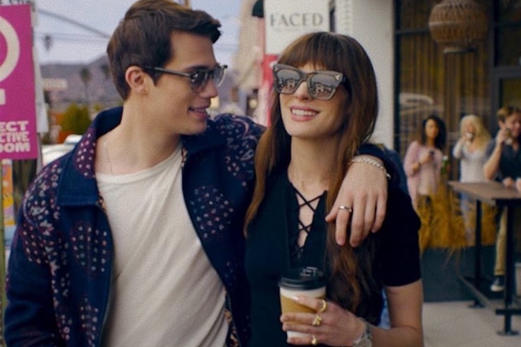 Anne Hathaway and Nicholas Galitzine in "The Idea of You."