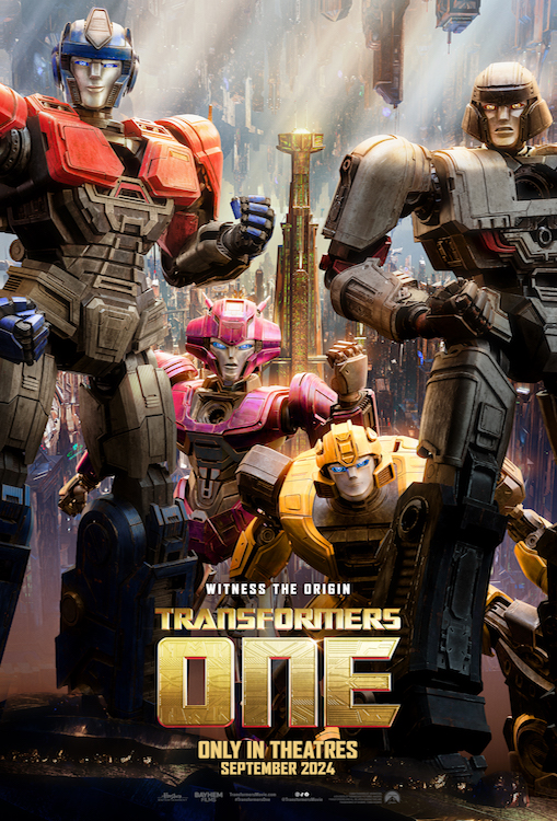 "Transformers One" poster