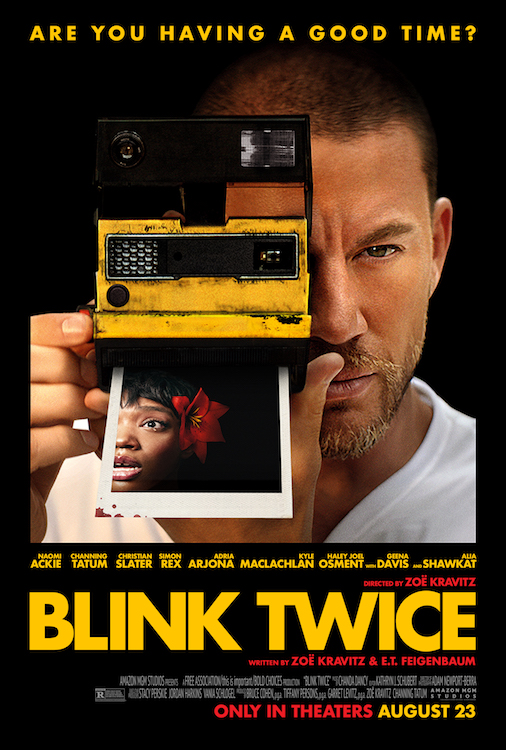 "Blink Twice" poster