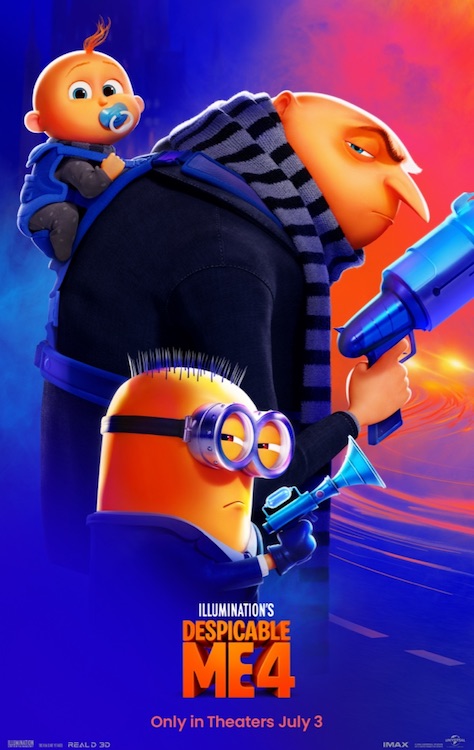 "Despicable Me 4" poster