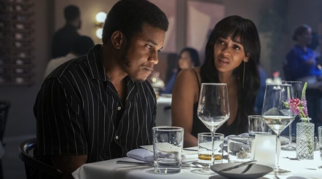 A still from “Divorce in the Black,” Tyler Perry's new drama on Prime Video from July 11, 2024.