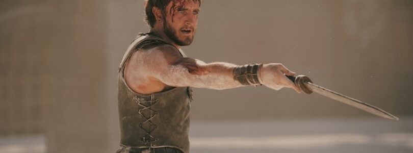 Paul Mescal plays Lucius in “Gladiator II” from Paramount Pictures.