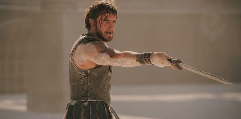 Paul Mescal plays Lucius in “Gladiator II” from Paramount Pictures.