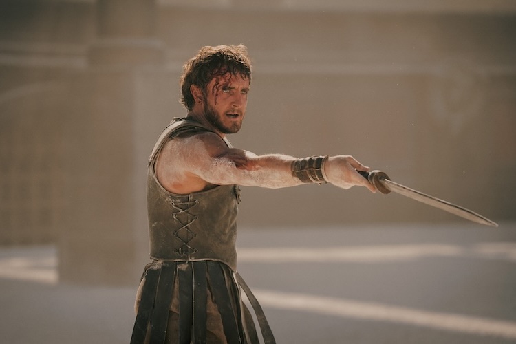 Paul Mescal plays Lucius in “Gladiator II” from Paramount Pictures.