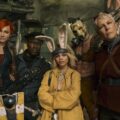 Jamie Lee Curtis, Cate Blanchett, Tina Arena, Kevin Hart, Ariana Greenblatt, Florian Munteanu, and Lilith in “Borderlands.”