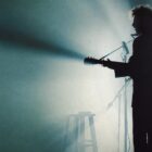 Timothée Chalamet as Bob Dylan in “A Complete Unknown.”