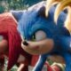 Idris Elba, Colleen O'Shaughnessey, and Ben Schwartz in “Sonic the Hedgehog 3.”