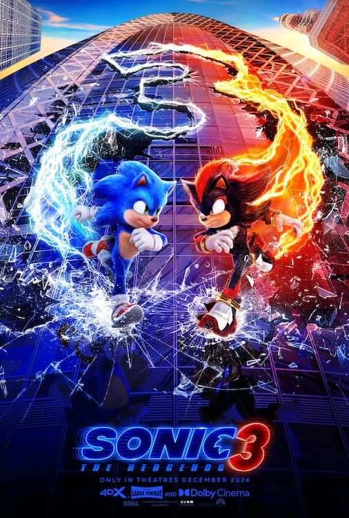 “Sonic the Hedgehog 3” poster