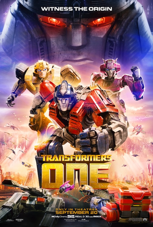 “TRANSFORMERS ONE” poster