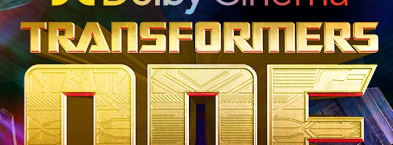 “Transformers One” Dolby header