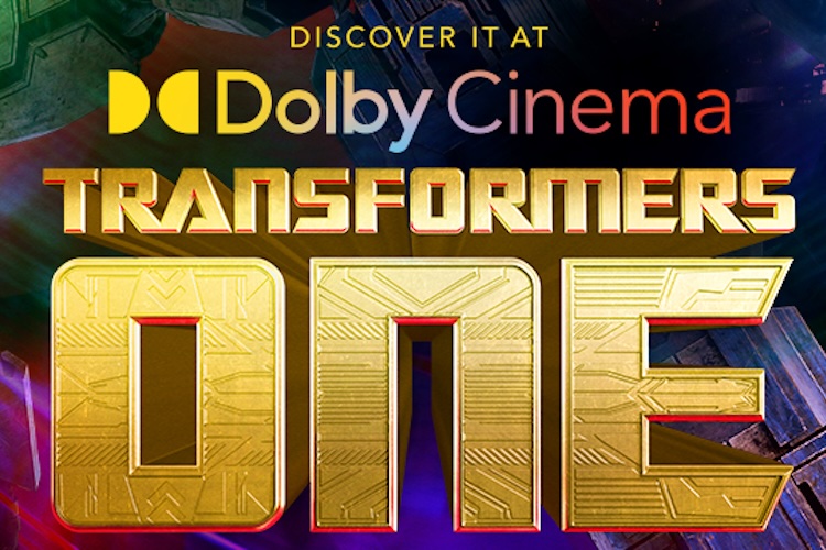 “Transformers One” Dolby header