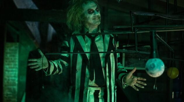 Michael Keaton in "Beetlejuice Beetlejuice."