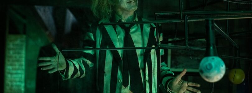 Michael Keaton in "Beetlejuice Beetlejuice."