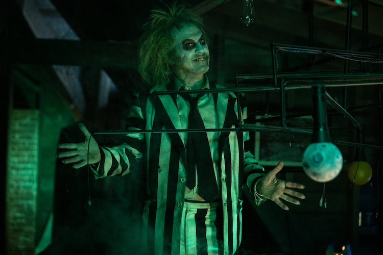 Michael Keaton in "Beetlejuice Beetlejuice."