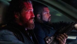 Gerard Butler as ’Big Nick’ O’Brien and O’Shea Jackson Jr. as Donnie Wilson in "Den of Thieves 2: Pantera."