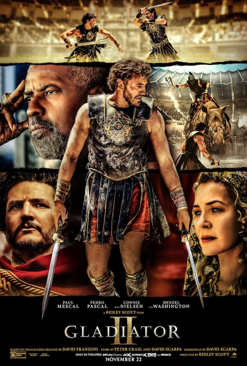 “Gladiator II” poster