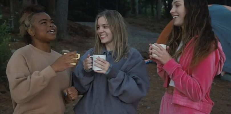 Kerrice Brooks, Maddie Ziegler, and Maisy Stella in “My Old Ass.”