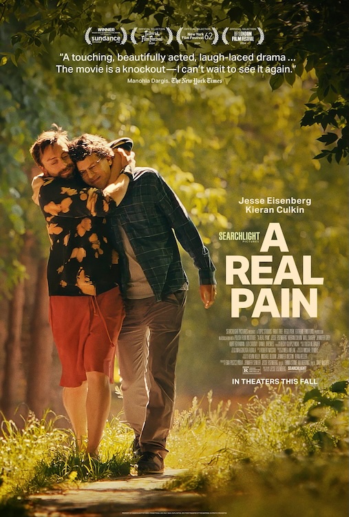 “A Real Pain” poster