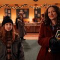 Beatrice Schneider and Judy Greer in "The Best Christmas Pageant Ever."