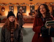 Beatrice Schneider and Judy Greer in "The Best Christmas Pageant Ever."