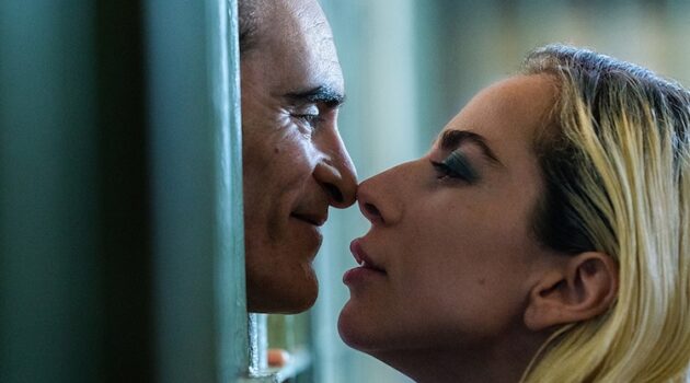 Joaquin Phoenix and Lady Gaga in "Joker: Folie à Deux."