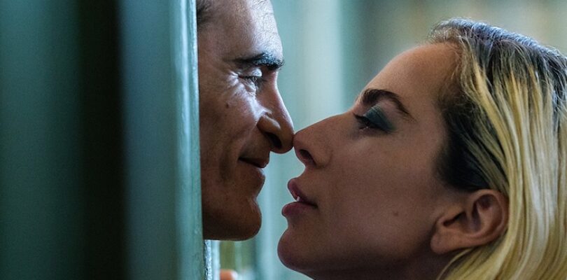 Joaquin Phoenix and Lady Gaga in "Joker: Folie à Deux."