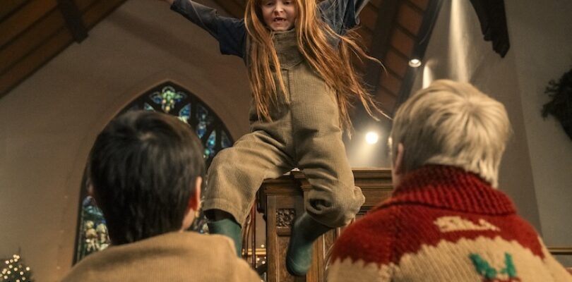 Kynlee Heiman as Gladys Herdman in "The Best Christmas Pageant Ever."