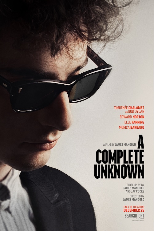 "A Complete Unknown" poster