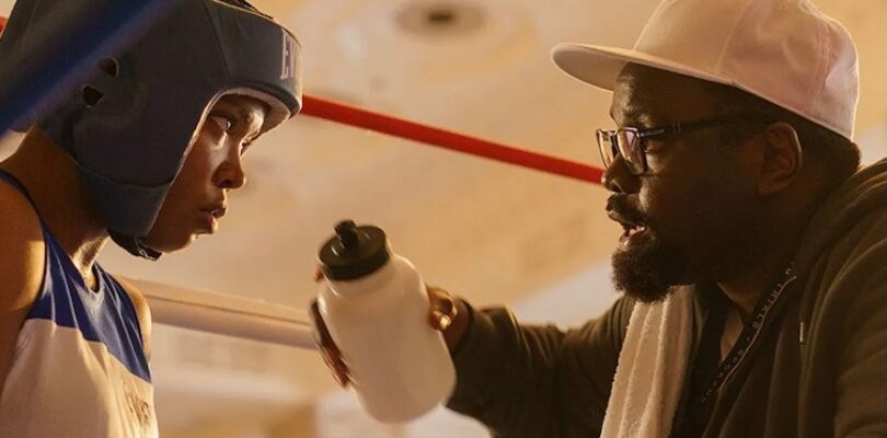 Brian Tyree Henry and Ryan Destiny in “The Fire Inside.”