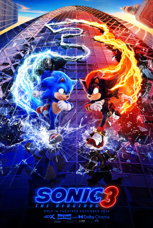 “Sonic the Hedgehog 3” poster