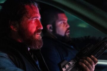 Gerard Butler and O'Shea Jackson Jr. in "Den of Thieves 2: Pantera."