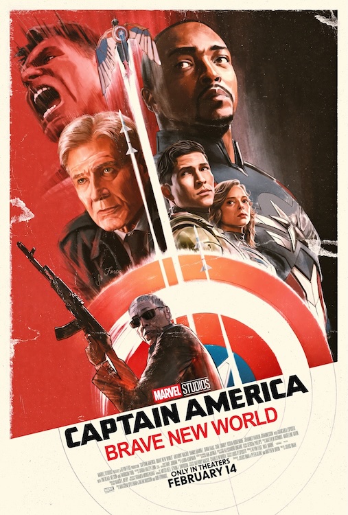 “Captain America: Brave New World” poster