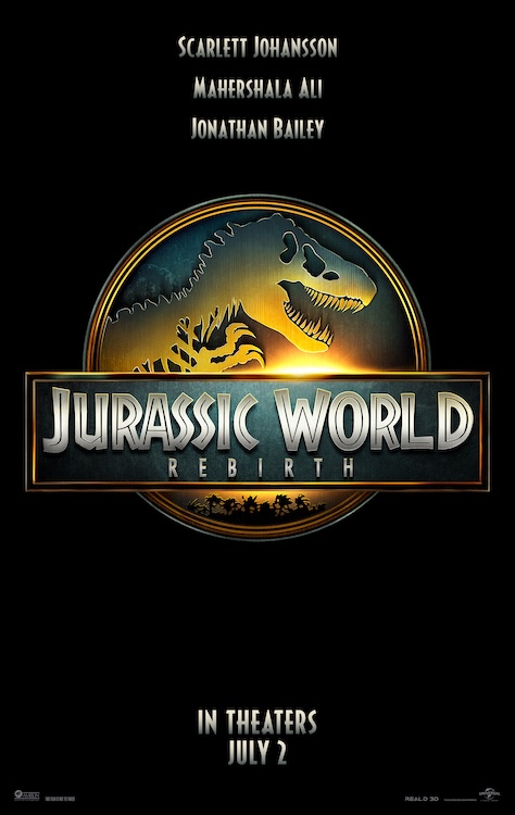 "Jurassic World Rebirth" poster