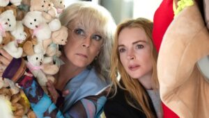 Jamie Lee Curtis and Lindsay Lohan in “Freakier Friday.”