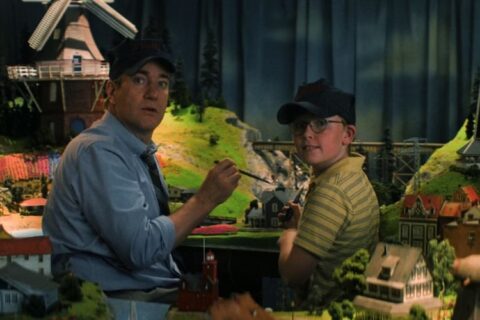 Matthew Macfadyen and Jude Hill in “Holland.”