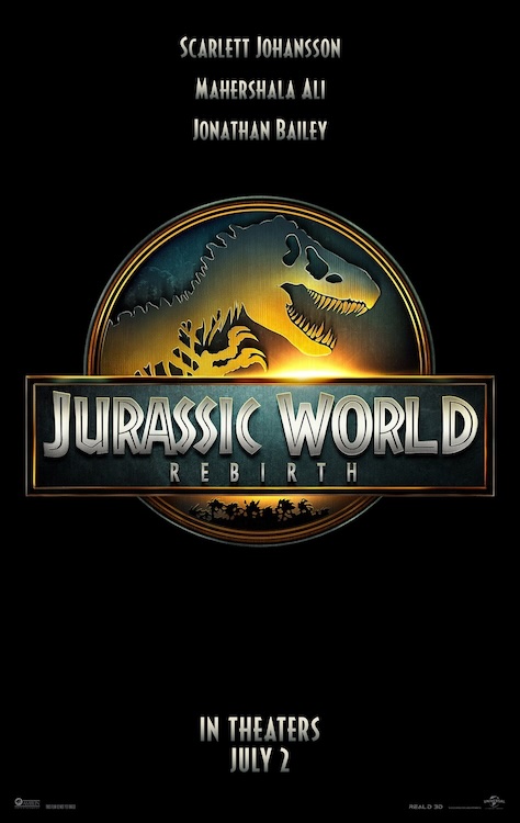 “Jurassic World: Rebirth” poster
