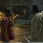 Aziz Ansari as Arj and Keanu Reeves as Gabriel in “Good Fortune.”