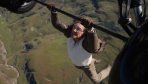 Tom Cruise in “Mission: Impossible - The Final Reckoning.”