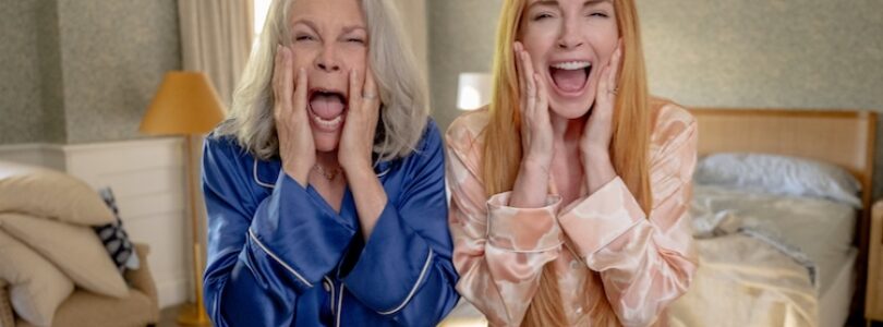 Jamie Lee Curtis and Lindsay Lohan in “Freakier Friday.”