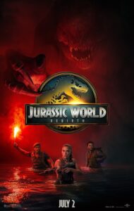 “Jurassic World Rebirth” poster