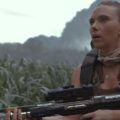 Scarlett Johansson in “Jurassic World: Rebirth.”