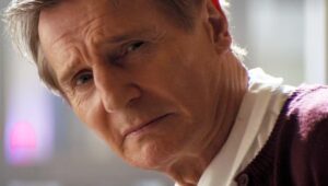 Liam Neeson in “The Naked Gun.”