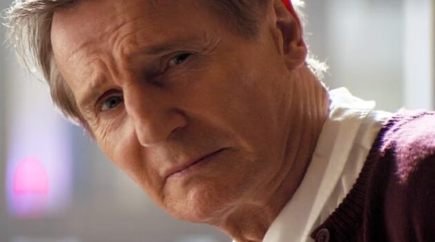Liam Neeson in “The Naked Gun.”