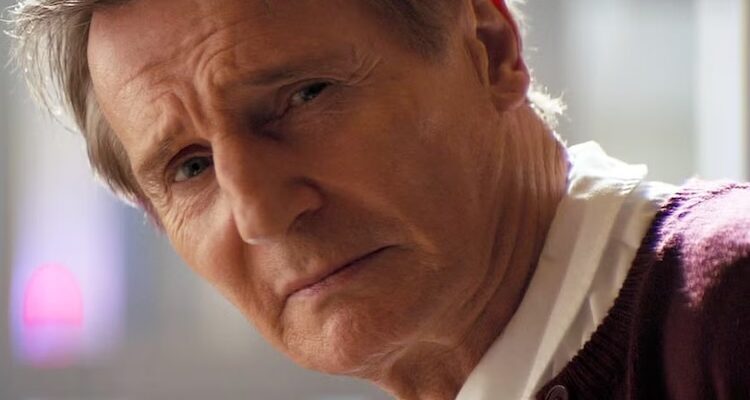 Liam Neeson in “The Naked Gun.”