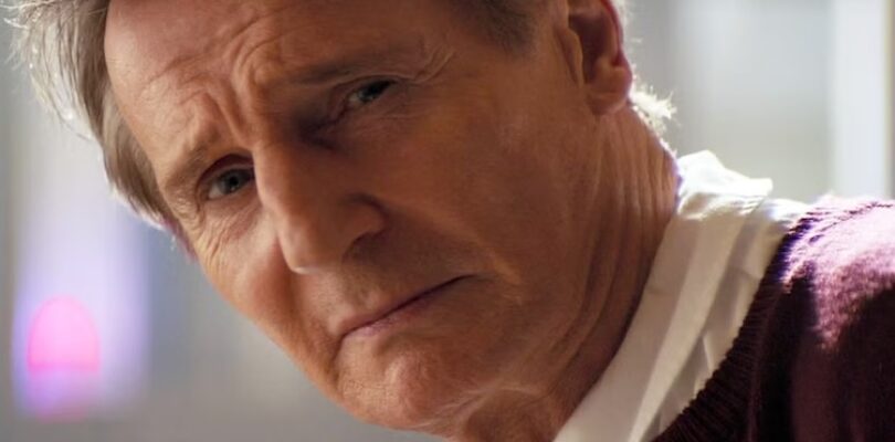 Liam Neeson in “The Naked Gun.”